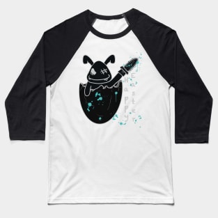 Spooky Easter Bunny Baseball T-Shirt